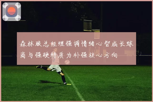 森林狼总经理强调情绪心智成长球商与强硬特质为补强核心方向